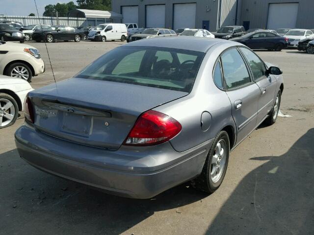 1FAFP53U26A133689 - 2006 FORD TAURUS SE GRAY photo 4