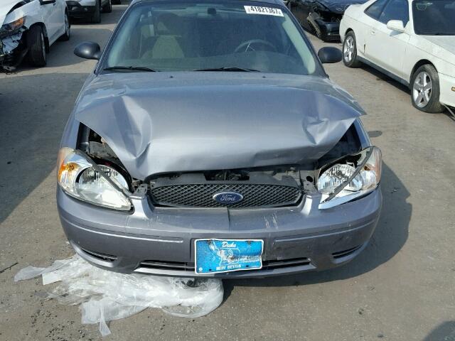 1FAFP53U26A133689 - 2006 FORD TAURUS SE GRAY photo 9