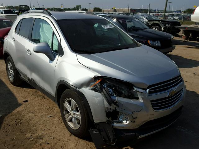 3GNCJLSBXGL160627 - 2016 CHEVROLET TRAX SILVER photo 1