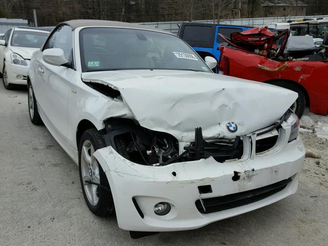 WBAUN1C58CVH84371 - 2012 BMW 128 I WHITE photo 1