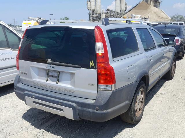 YV4SZ592361219079 - 2006 VOLVO XC70 SILVER photo 4