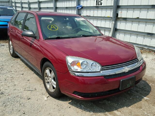 1G1ZT64804F207615 - 2004 CHEVROLET MALIBU MAX RED photo 1