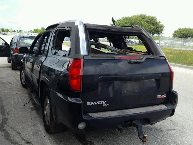 1GKES12S446163049 - 2004 GMC ENVOY XUV BLACK photo 3