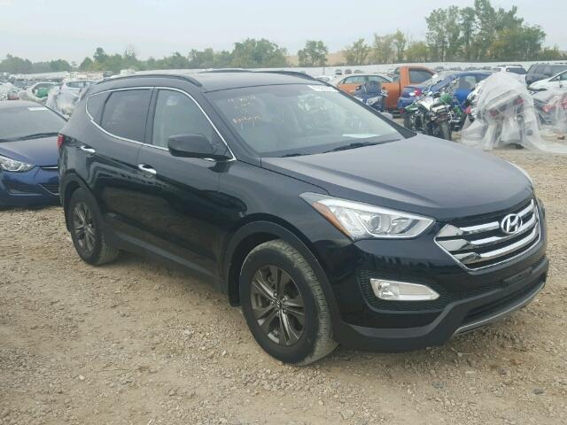 5XYZU3LB6DG108634 - 2013 HYUNDAI SANTA FE S BLACK photo 1