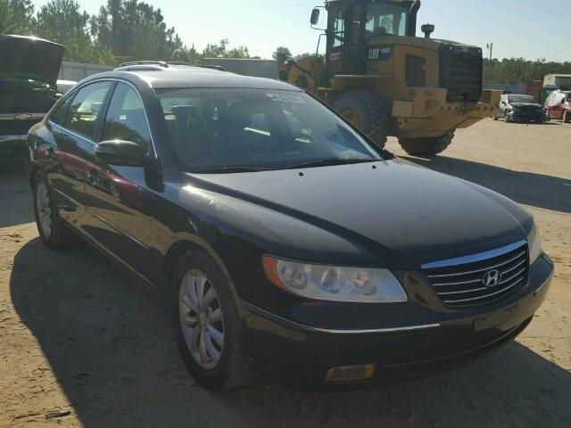 KMHFC46FX8A282069 - 2008 HYUNDAI AZERA BLACK photo 1