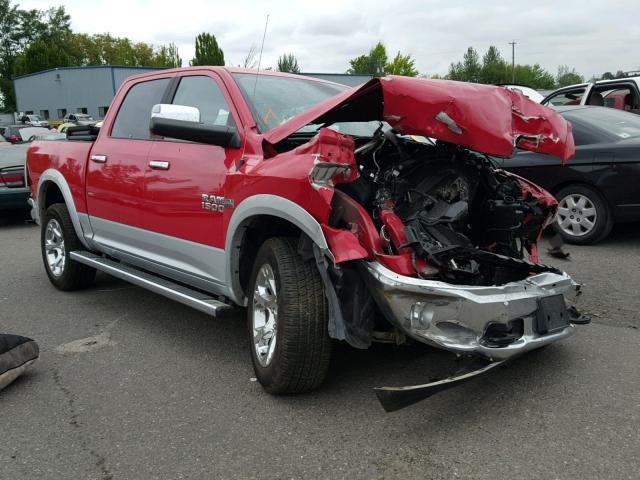 1C6RR7NT4HS594334 - 2017 RAM 1500 LARAM RED photo 1