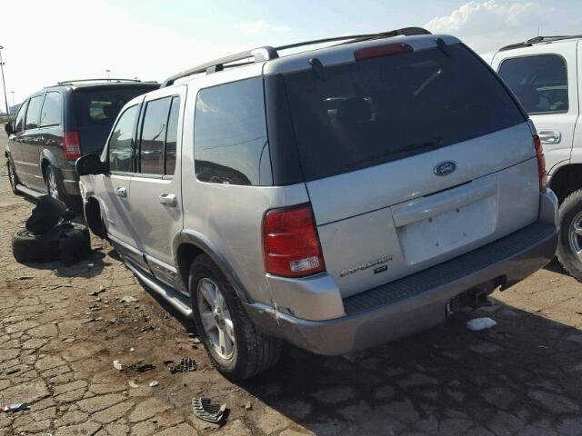 1FMZU73K44UA73349 - 2004 FORD EXPLORER X SILVER photo 3