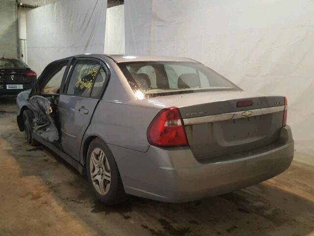 1G1ZS58N97F257589 - 2007 CHEVROLET MALIBU LS TEAL photo 3