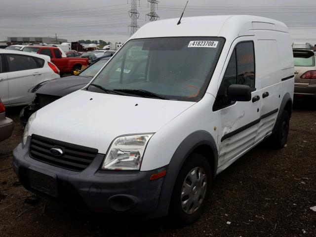 NM0LS7AN7DT138467 - 2013 FORD TRANSIT CO WHITE photo 2