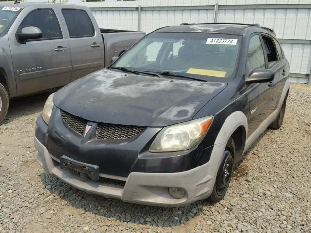 5Y2SN64L93Z401497 - 2003 PONTIAC VIBE GT BLACK photo 2