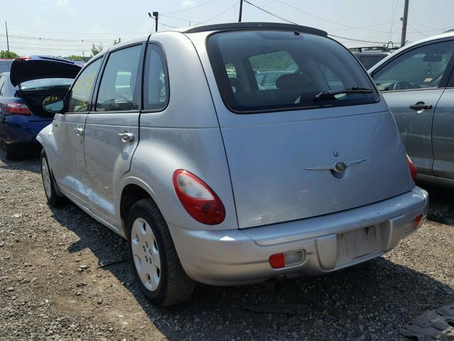 3A4FY48B36T265954 - 2006 CHRYSLER PT CRUISER SILVER photo 3