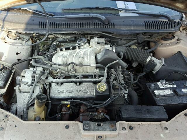 1FAFP52U2WG111268 - 1998 FORD TAURUS TAN photo 7