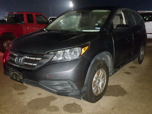 3CZRM3H35DG712141 - 2013 HONDA CR-V BLACK photo 2