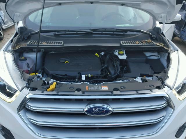 1FMCU9JD0HUC40978 - 2017 FORD ESCAPE WHITE photo 7