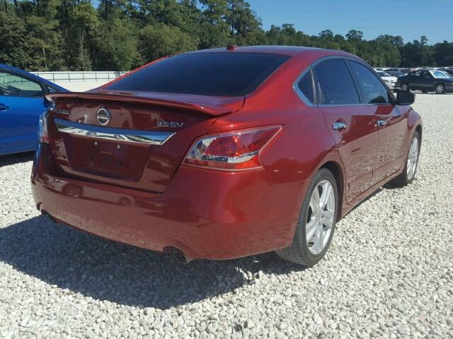 1N4BL3AP1DN446038 - 2013 NISSAN ALTIMA 3.5 RED photo 4