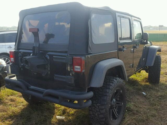 1J4BA5H17AL108061 - 2010 JEEP WRANGLER U BLACK photo 4