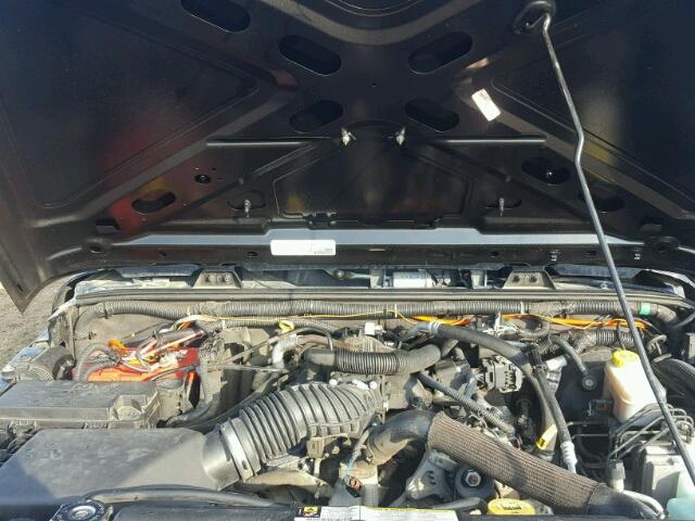 1J4BA5H17AL108061 - 2010 JEEP WRANGLER U BLACK photo 7