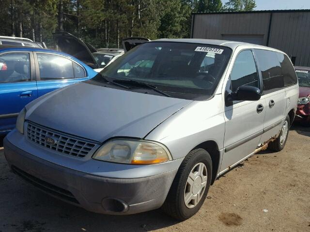 2FMZA50462BA08296 - 2002 FORD WINDSTAR SILVER photo 2