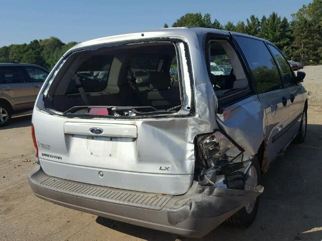 2FMZA50462BA08296 - 2002 FORD WINDSTAR SILVER photo 4