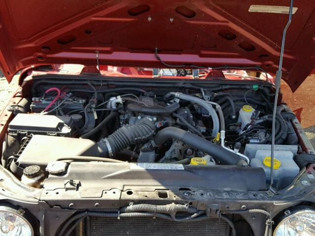 1J4AA2D15BL603361 - 2011 JEEP WRANGLER S RED photo 7