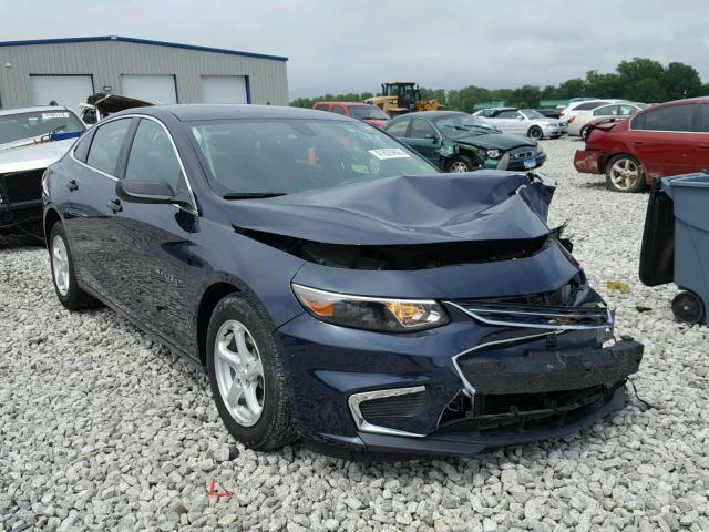 1G1ZB5ST3HF168755 - 2017 CHEVROLET MALIBU LS ლურჯი ფოტო 1