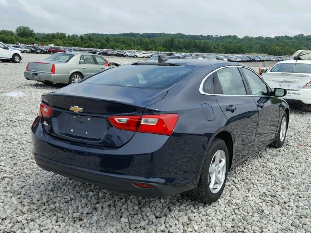 1G1ZB5ST3HF168755 - 2017 CHEVROLET MALIBU LS ლურჯი ფოტო 4