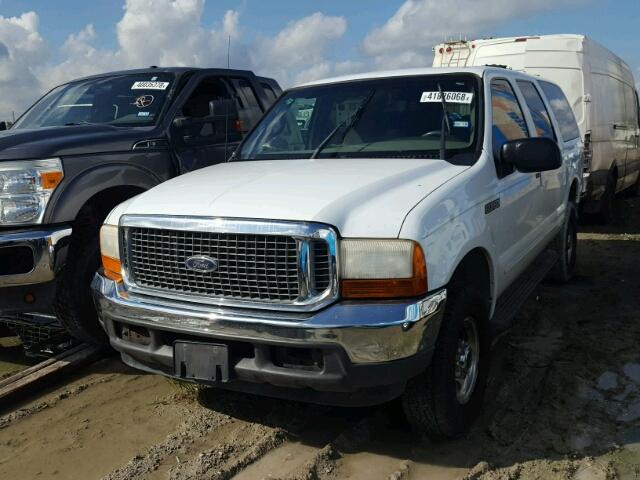 1FMNU41S9YED96134 - 2000 FORD EXCURSION WHITE photo 2