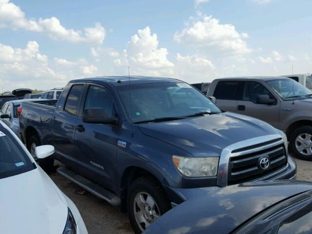 5TFRY5F10AX080115 - 2010 TOYOTA TUNDRA BLUE photo 1