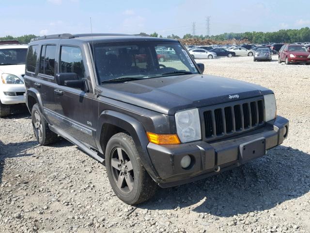1J8HG48K16C273556 - 2006 JEEP COMMANDER CHARCOAL photo 1