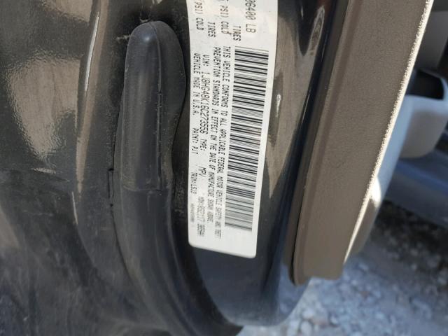 1J8HG48K16C273556 - 2006 JEEP COMMANDER CHARCOAL photo 10