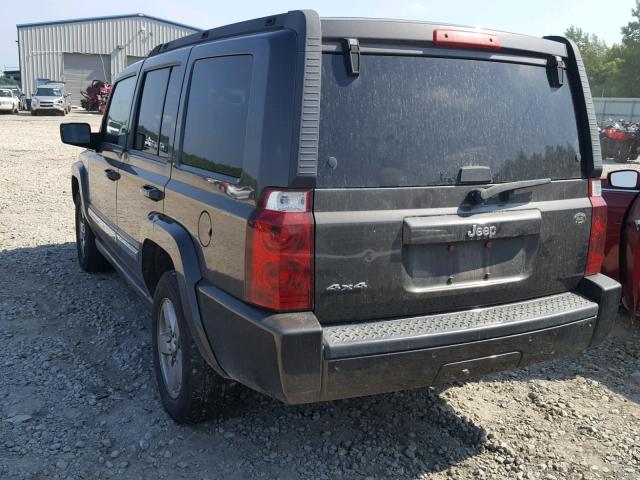 1J8HG48K16C273556 - 2006 JEEP COMMANDER CHARCOAL photo 3