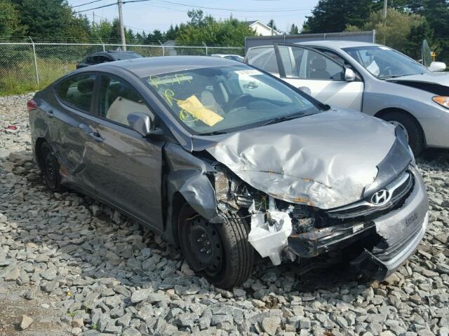 5NPDH4AE5DH356948 - 2013 HYUNDAI ELANTRA GL GRAY photo 1