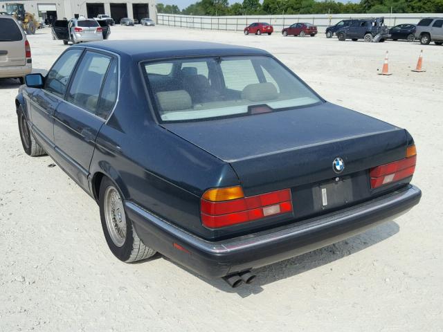 WBAGD8328RDE91468 - 1994 BMW 740 IL AUT GREEN photo 3