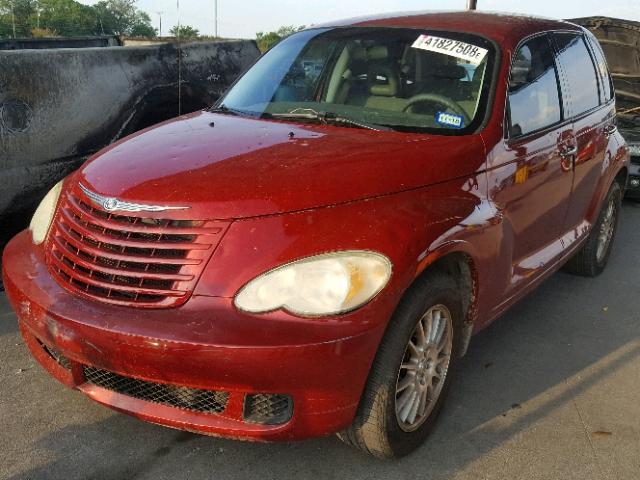 3A8FY48B58T126586 - 2008 CHRYSLER PT CRUISER RED photo 2