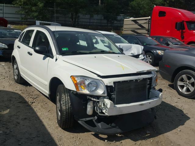 1B3HB28B38D674177 - 2008 DODGE CALIBER WHITE photo 1