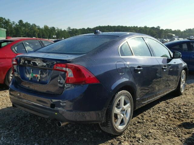 YV1612FS4D2181359 - 2013 VOLVO S60 BLUE photo 4