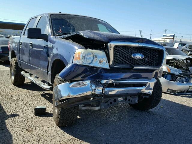 1FTPW14538KB18889 - 2008 FORD F150 SUPER BLUE photo 1