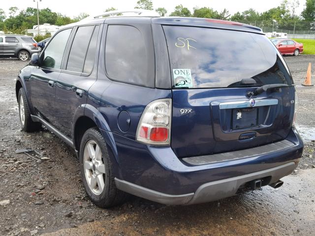 5S3ET13M072800145 - 2007 SAAB 9-7X 5.3I BLUE photo 3