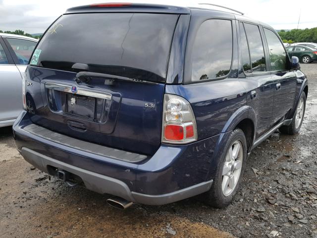 5S3ET13M072800145 - 2007 SAAB 9-7X 5.3I BLUE photo 4