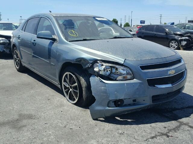 1G1ZH57B394199371 - 2009 CHEVROLET MALIBU 1LT TEAL photo 1