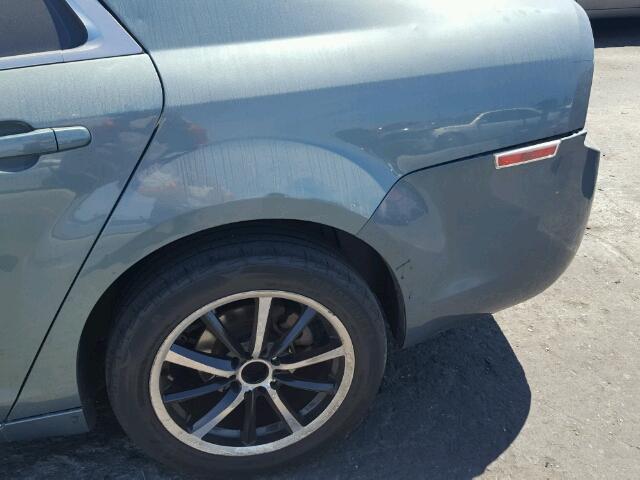 1G1ZH57B394199371 - 2009 CHEVROLET MALIBU 1LT TEAL photo 10