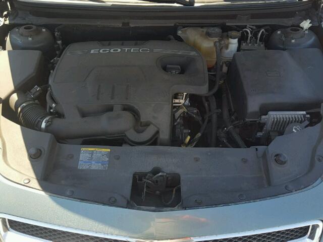 1G1ZH57B394199371 - 2009 CHEVROLET MALIBU 1LT TEAL photo 7