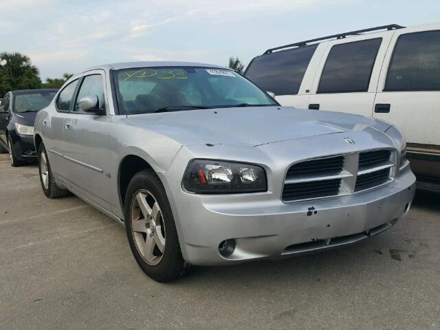 2B3CA3CV3AH231718 - 2010 DODGE CHARGER SX SILVER photo 1