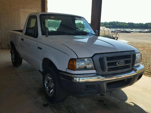 1FTYR10D24PB27590 - 2004 FORD RANGER WHITE photo 1