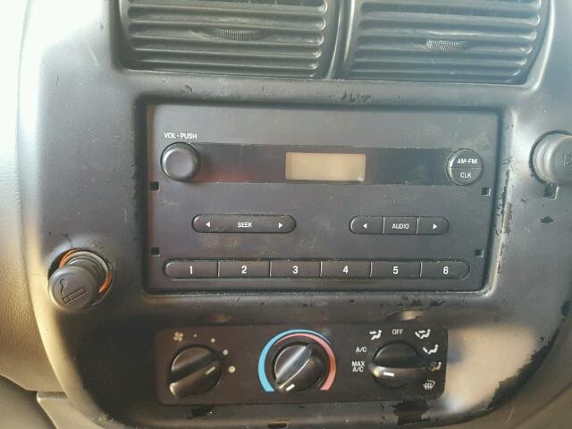 1FTYR10D24PB27590 - 2004 FORD RANGER WHITE photo 9