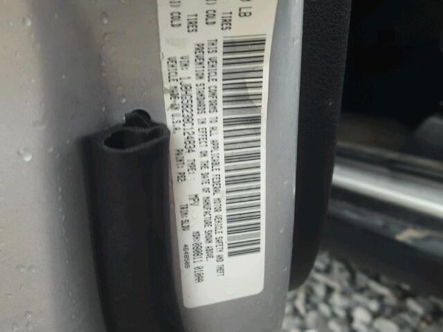 1J8HG58238C124834 - 2008 JEEP COMMANDER SILVER photo 10