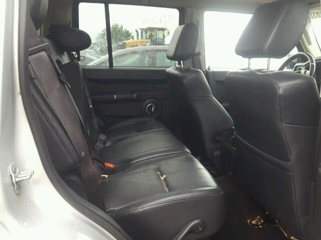 1J8HG58238C124834 - 2008 JEEP COMMANDER SILVER photo 6
