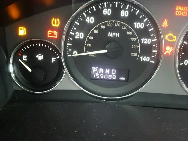 1J8HG58238C124834 - 2008 JEEP COMMANDER SILVER photo 8