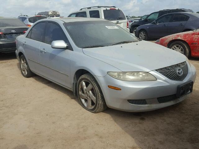 1YVFP80D435M54938 - 2003 MAZDA 6 S SILVER photo 1