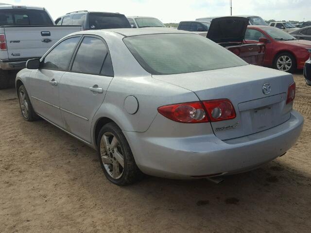 1YVFP80D435M54938 - 2003 MAZDA 6 S SILVER photo 3